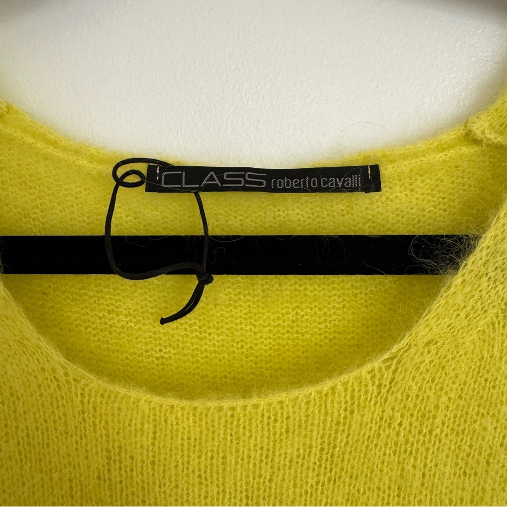 Pristine vintage CLASS Roberto Cavalli mohair sweater vest - Picture 5 of 5